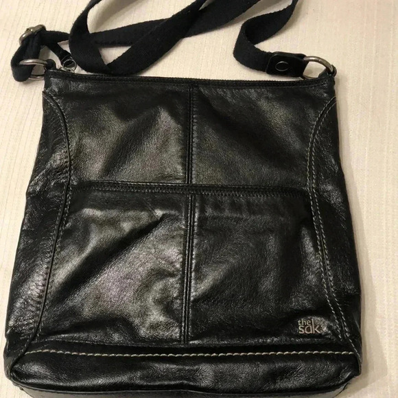 The Sack leather shoulder/crossbody bag - Picture 3 of 9